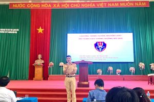 ​ HỘI THI “ RUNG CHUÔNG VÀNG”: Tìm hiểu kiến thức ATGT năm học 2021-2022   ​