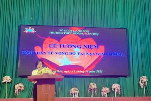 Lễ tưởng niệm các nạn nân tử vong do tai nạn giao thông