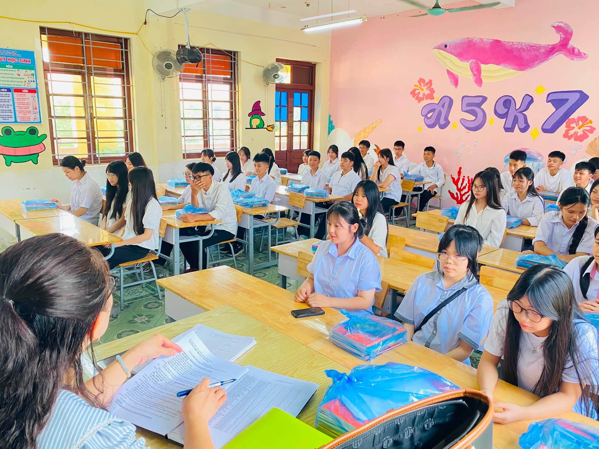 TẬP TRUNG HỌC SINH KHỐI 10 ĐẦU NĂM HỌC 2026–2027