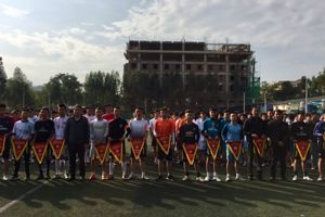 KHAI MẠC GIẢI BÓNG ĐÁ NAM HỌC SINH TRƯỜNG THPT HOÀNG VĂN THỤ NĂM HỌC 2017-2018