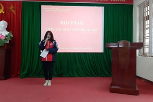 HỘI THẢO CÔNG TÁC GIÁO VIÊN CHỦ NHIỆM  NĂM HỌC 2018-2019