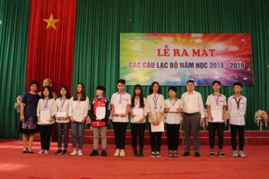 Trường THPT Hoàng Văn Thụ tổ chức lễ ra mắt các câu lạc bộ