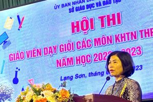 KHAI MẠC HỘI THI GIÁO VIÊN DẠY GIỎI CÁC MÔN KHTN THPT CẤP TỈNH - NĂM HỌC 2022-2023