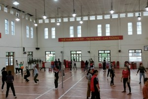 PHONG TRÀO TẬP LUYỆN THỂ DỤC THỂ THAO Ở TRƯỞNG THPT HOÀNG VĂN THỤ