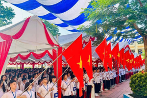 TRƯỜNG THPT HOÀNG VĂN THỤ CHÀO ĐÓN NĂM HỌC MỚI NĂM HỌC 2024-2025