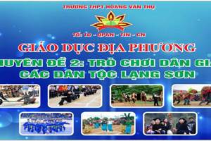 GIỮ GÌN BẢN SẮC DÂN TỘC THÔNG QUA CÁC TRÒ CHƠI DÂN GIAN
