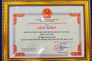THPT Hoàng Văn Thụ – 5 năm đổi mới và tỏa sáng cùng Chương trình GDPT 2018