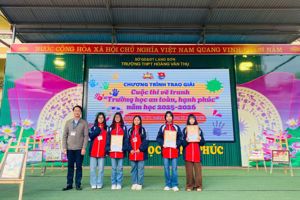 SẮC MÀU HẠNH PHÚC TỪ CUỘC THI VẼ TRANH  “TRƯỜNG HỌC AN TOÀN, TRƯỜNG HỌC HẠNH PHÚC”