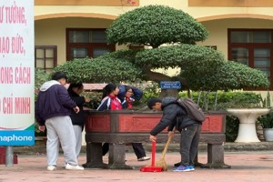 Rộn Ràng Không Khí Đón Xuân Bính Ngọ 2026 Tại Trường THPT Hoàng Văn Thụ