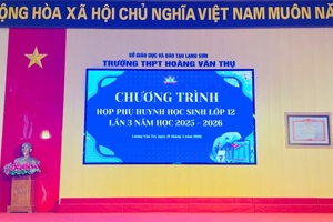 HỌP PHỤ HUYNH HỌC SINH LỚP 12: ĐỒNG HÀNH HƯỚNG TỚI KỲ THI TỐT NGHIỆP THPT 2026