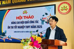 🎉 🎉 🎉 Nâng cao hiệu quả ôn thi tốt nghiệp THPT năm 2026: Trọng tâm từ sự đổi mới và chuyên nghiệp 🎉 🎉 🎉